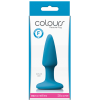 Анальна пробка COLOURS PLEASURES MINI PLUG BLUE