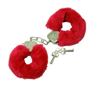 Наручники з хутром Fur Love Cuffs, Red