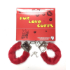 Наручники з хутром Fur Love Cuffs, Red