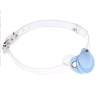 Кляп-соска Silicone Strap, Blue