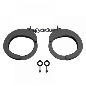Наручники Розбірні Premium Metal Romfun, Matte Black