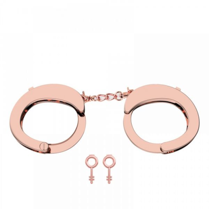 Наручники Розбірні Premium Metal Romfun, Gold