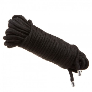 Мотузка для бондажу DS Fetish LOVE ROPE 20 м, чорний
