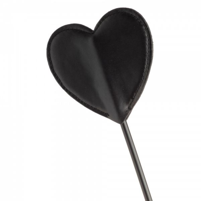 Стек двосторонній DS Fetish Heart Rose & Black