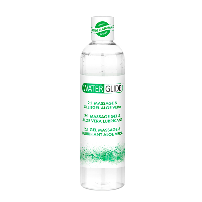 Лубрикант і масажний гель 2 в1 WATERGLIDE ALOE VERA, 300 мл