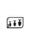 Набір анальних пробок LUXE BLING PLUGS TRAINING KIT BLACK