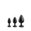 Набір анальних пробок LUXE BLING PLUGS TRAINING KIT BLACK