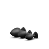 Набір анальних пробок LUXE BLING PLUGS TRAINING KIT RED GEMS