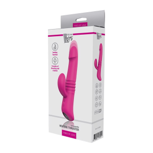 Вібромасажер з функцією нагріву Dream Toys Vibes of Love HEATING THRUSTER рожевий