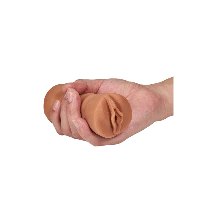 Мастурбатор вагін реалістичний Blush M For Men Sofia з вібруючою кулею, коричневий