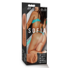Мастурбатор вагін реалістичний Blush M For Men Sofia з вібруючою кулею, коричневий