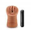 Мастурбатор реалістичний Blush M For Men Julieta з кулею, що вібрує, бежевий