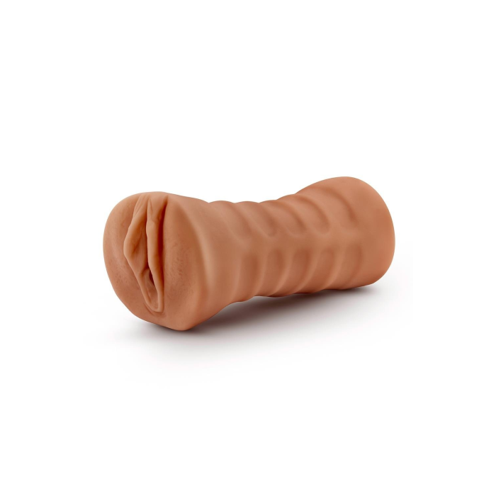 Мастурбатор реалістичний Blush M For Men Julieta з кулею, що вібрує, бежевий