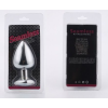 Анальна пробка Silver Metal Diamond, m