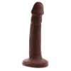 Фалоімітатор з хребтом Chisa T-skin ReaL Eve's Allure, коричневий