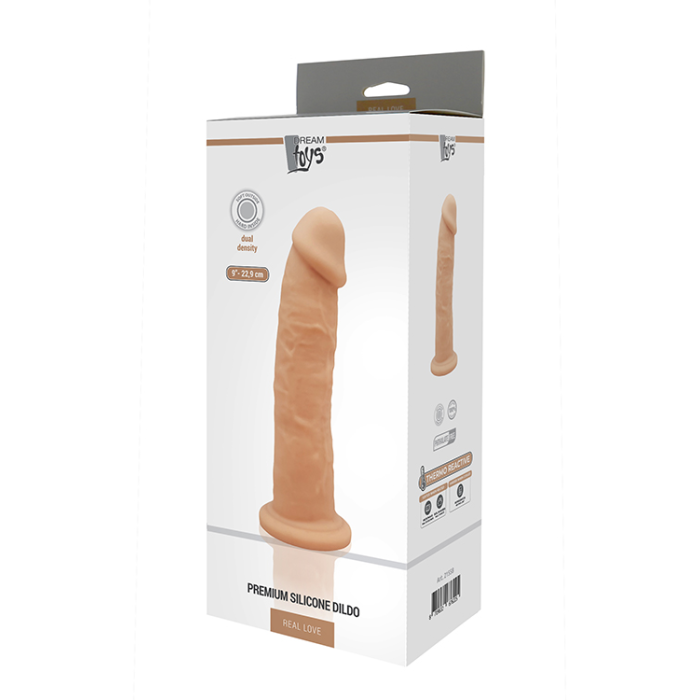 Фалоімітатор Термоактивний реалістичний REAL LOVE Dream Toys, тілесний