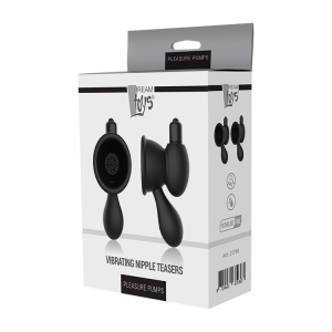 Вібростимулятори на соски Dream toys PLEASURE PUMPS чорні