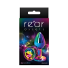 Райдужна анальна пробка REAR ASSETS RAINBOW, s