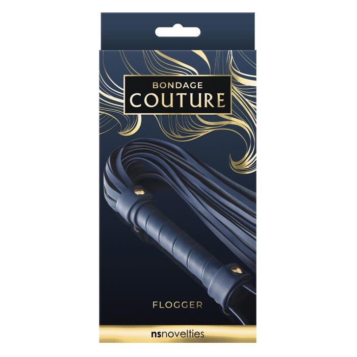 Флогер BONDAGE COUTURE FLOGGER BLUE