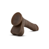 Фалоімітатор з подвійною щільністю au NATUREL 8.5 Mister PERFECT CHOCOLATE