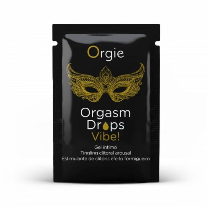 ПРОБНИК/Кліторальні краплі з вібрацією Orgie Orgasm Drops Vibe, 2 мл