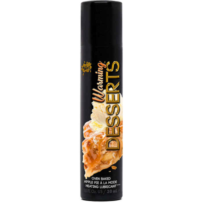 Їстівний лубрикант 4 в 1 WET Warming Desserts Oven Baked Apple Pie (зі смаком пирога) 30 мл