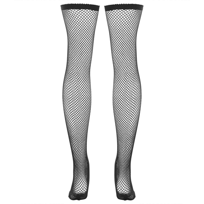 Панчохи в сіточку Rene Rofe Lingerie, чорні