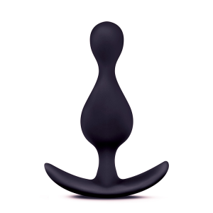 Анальний плаг ANAL ADVENTURES PLATINUM WAVE BLACK