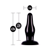 Анальний плаг ANAL ADVENTURES PLEASURE PLUG BLACK