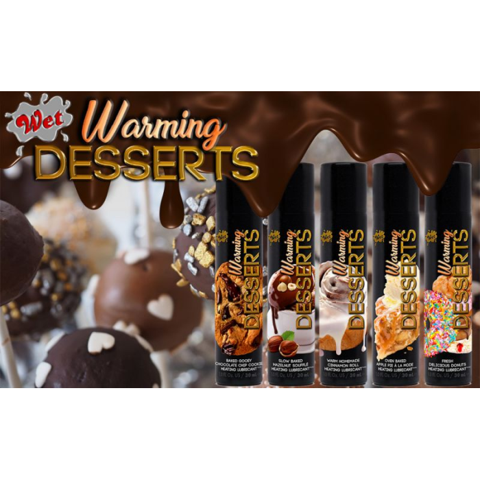 Їстівний лубрикант 4 в 1 WET Warming Desserts Slow Baked Hazelnut Souffle 89 мл
