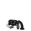 Dt51128 Страпон жіночий з пультом управління Seven Creations DILDO STRAP-ON BLACK