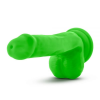T331187 фалоімітатор з подвійною щільністю NEO ELITE COCK W. BALLS NEON GREEN
