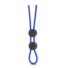 T331084 регульоване ерекційне кільце STAY HARD DOUBLE LOOP BLUE