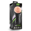 Мастурбатор вагіна в колбі Blush M For Men чорний-бежевий