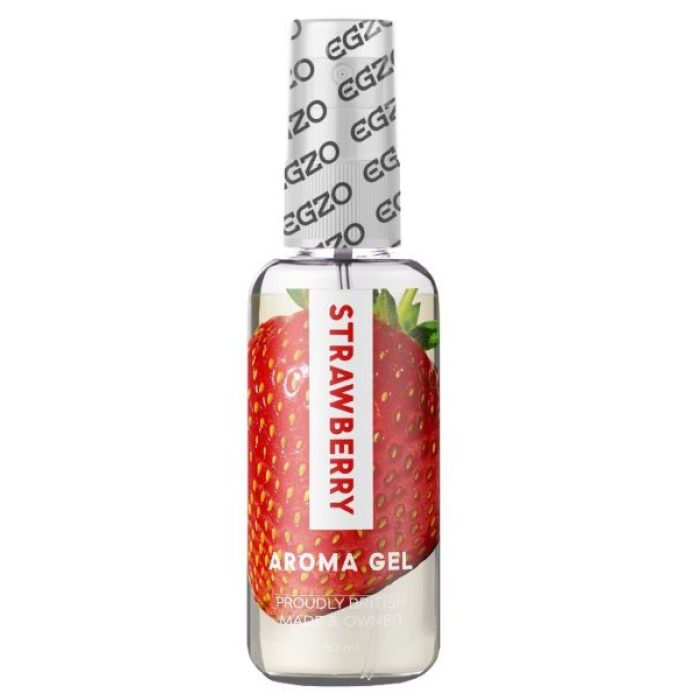 Їстівний гель-лубрикант EGZO Aroma Gel Strawberry зі смаком полуниці, 50 мл
