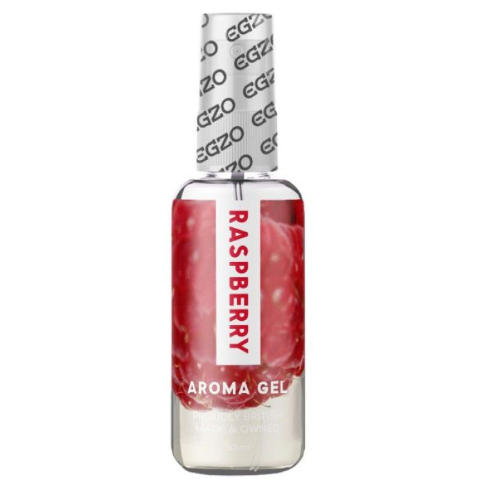 Їстівний гель-лубрикант EGZO Aroma Gel Raspberry зі смаком малини, 50 мл