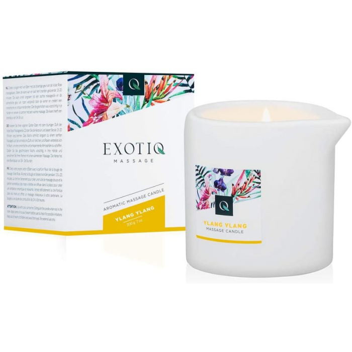 Масажна Свічка Exotiq Massage Candle Ylang Ylang 200g