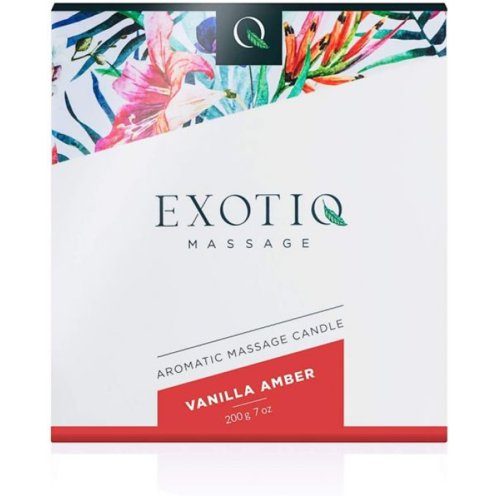 Масажна Свічка Exotiq Massage Candle Vanilla 200g