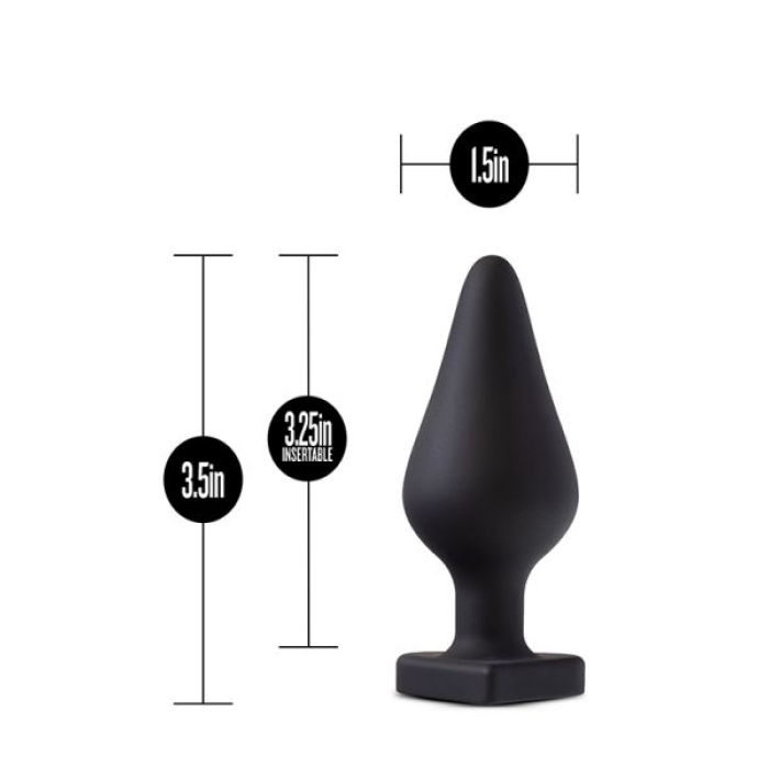 Анальна пробка TEMPTASIA SPANK ME BUTT PLUG BLACK