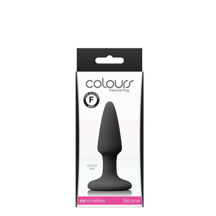 Анальна пробка COLOURS PLEASURES MINI PLUG BLACK