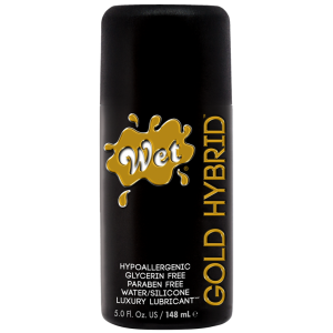 Лубрикант водно-силіконовий гібрид Wet Gold Hybrid 148 мл