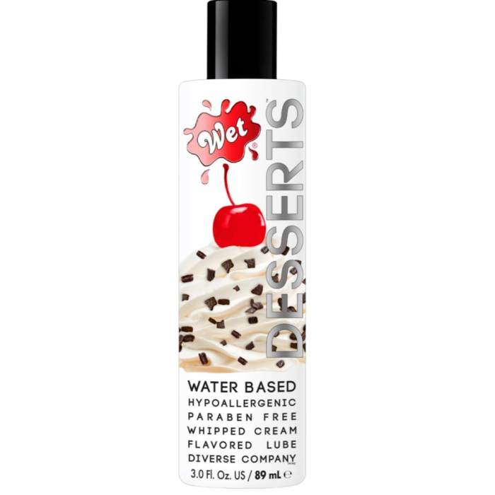 Їстівний Лубрикант WET Whipped Cream ( зі смаком вершків) 89 мл