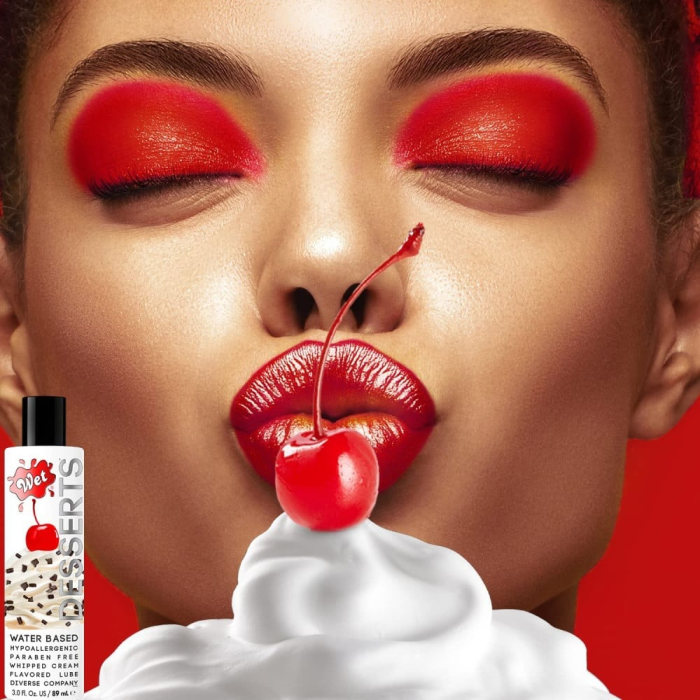Їстівний Лубрикант WET Whipped Cream ( зі смаком вершків) 89 мл
