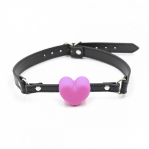 Кляп серце Silicone Luxury Fetish Pink