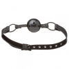 F61406 кляп з екошкіри Loveshop BREATHABLE BALL Gag BLACK