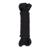 Мотузка для бондажу та шибарі Chisa Hi-Basic Mini Silk Rope Cotton чорна, 10 м