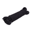 Мотузка для бондажу та шибарі Chisa Hi-Basic Mini Silk Rope Cotton чорна, 10 м