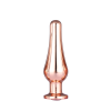 DT21827 анальна пробка конічної форми Dream Toys GLEAMING LOVE ROSE GOLD PLEASURE PLUG M