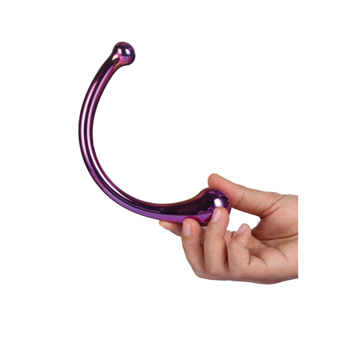DT21835 Вигнутий скляний фалоімітатор Dream Toys GLAMOUR GLASS CURVED WAND
