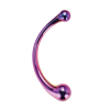 Dt21836 вигнутий скляний фалоімітатор Dream Toys GLAMOUR GLASS CURVED BIG WAND